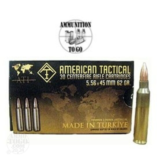 90rds - 5.56 American Tactical Imports SS-109 62gr. Penetrator